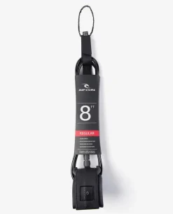 Rip Curl 8'0 Reg Leash Surf Grip Schwarz