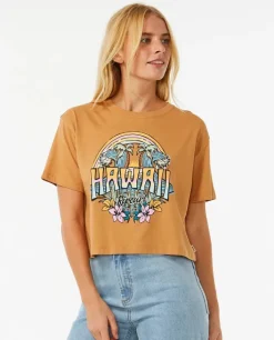 Rip Curl Block Party Crop T-Shirt