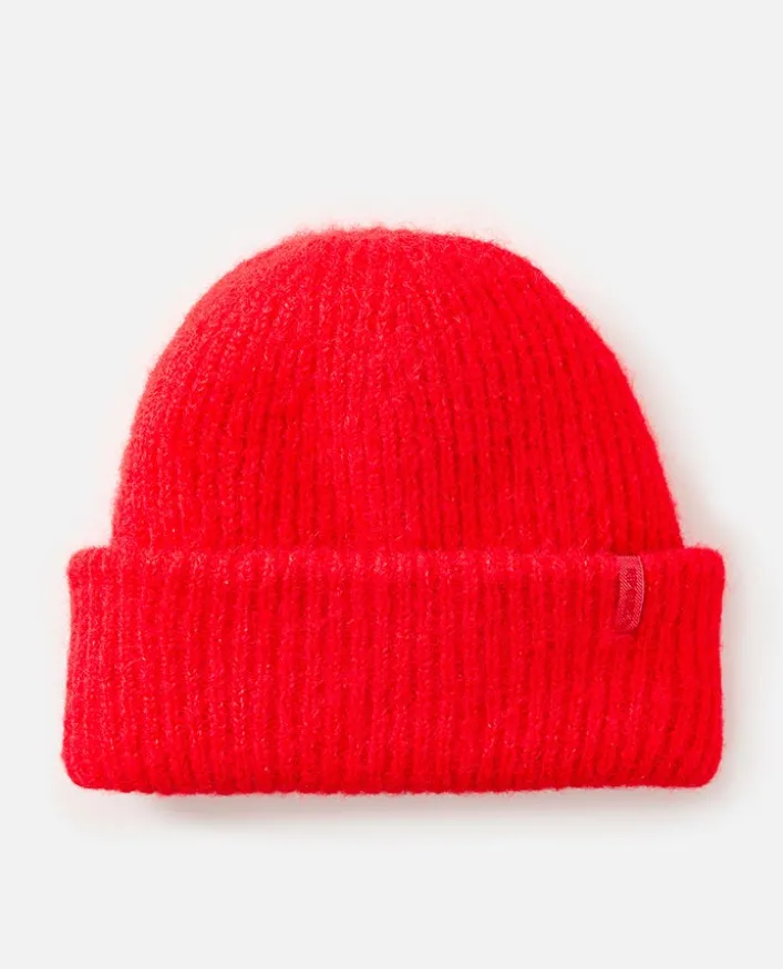 Rip Curl Classic Surf Tall Beanie - Hellrot