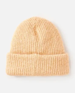 Rip Curl Classic Surf Tall Beanie - Hellbraun