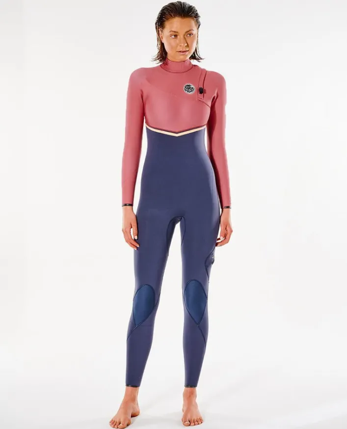 Rip Curl Damen E-Bomb 3/2 Zip Free Neoprenanzug