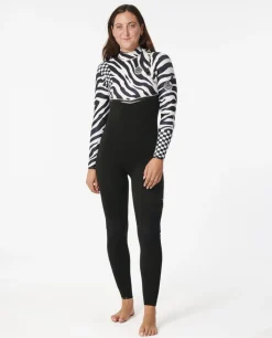 Rip Curl Damen E-Bomb 4/3 Zip Free Neoprenanzug