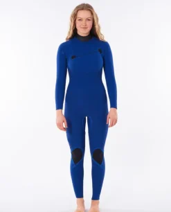 Rip Curl Damen E-Bomb 4/3 Zip Free Neoprenanzug