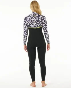 Rip Curl Damen E-Bomb 4/3 Zip Free Neoprenanzug