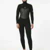 Rip Curl Damen Flashbomb 6/4 Neoprenanzug mit Kapuze und Frontreißverschluss