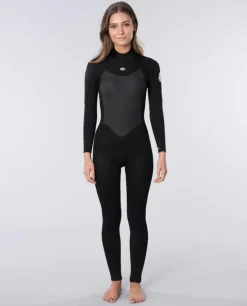 Rip Curl Damen Omega 4/3 Back Zip Neoprenanzug
