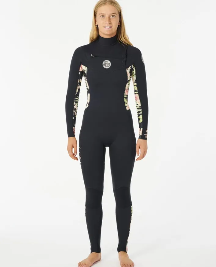 Rip Curl Dawn Patrol 5/3 Neoprenanzug mit Brustreißverschluss für Damen