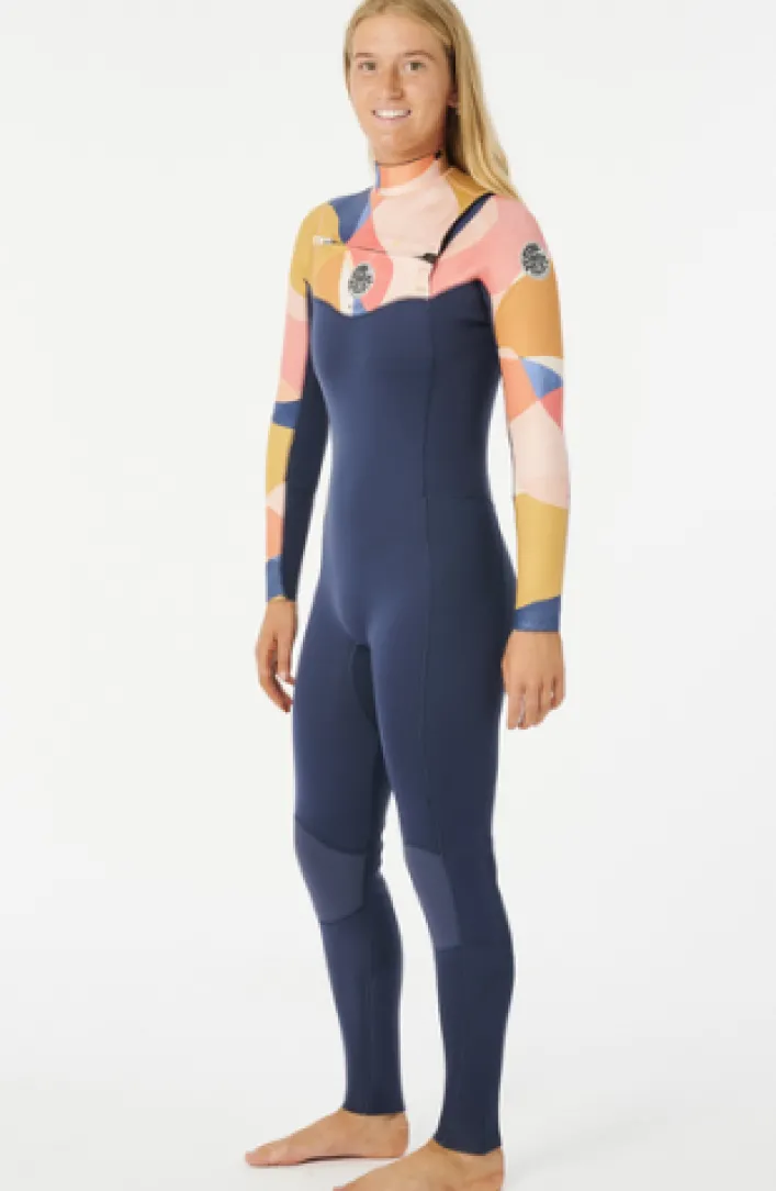 Rip Curl Dawn Patrol 5/3 Neoprenanzug mit Brustreißverschluss für Damen