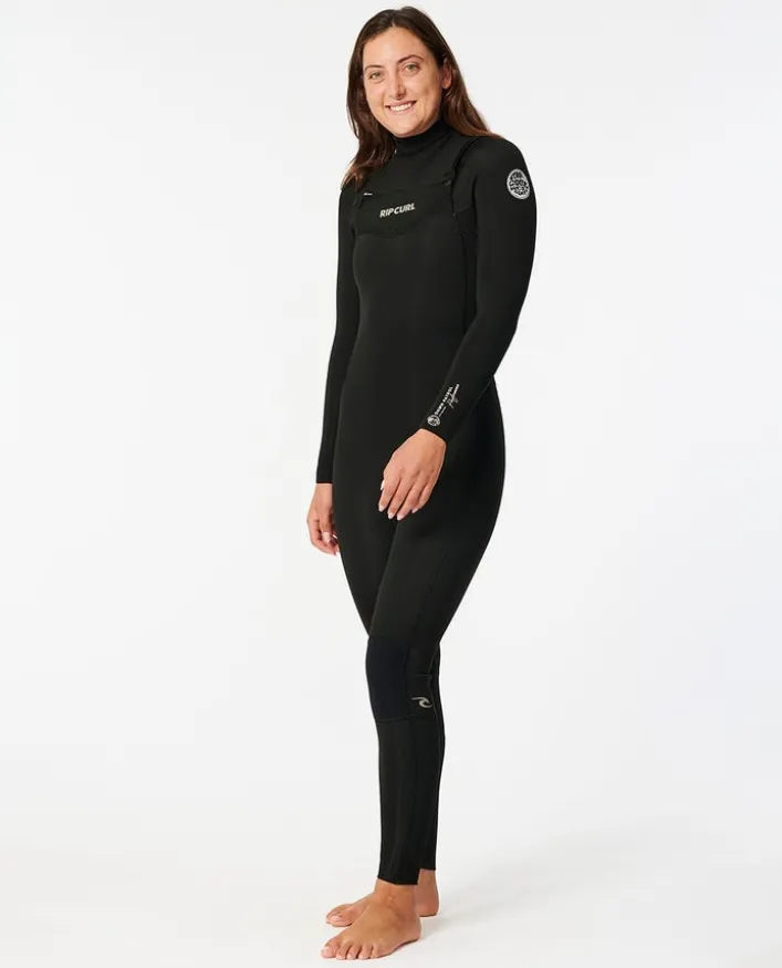 Rip Curl Dawn Patrol 4/3 Neoprenanzug mit Brustreißverschluss für Damen