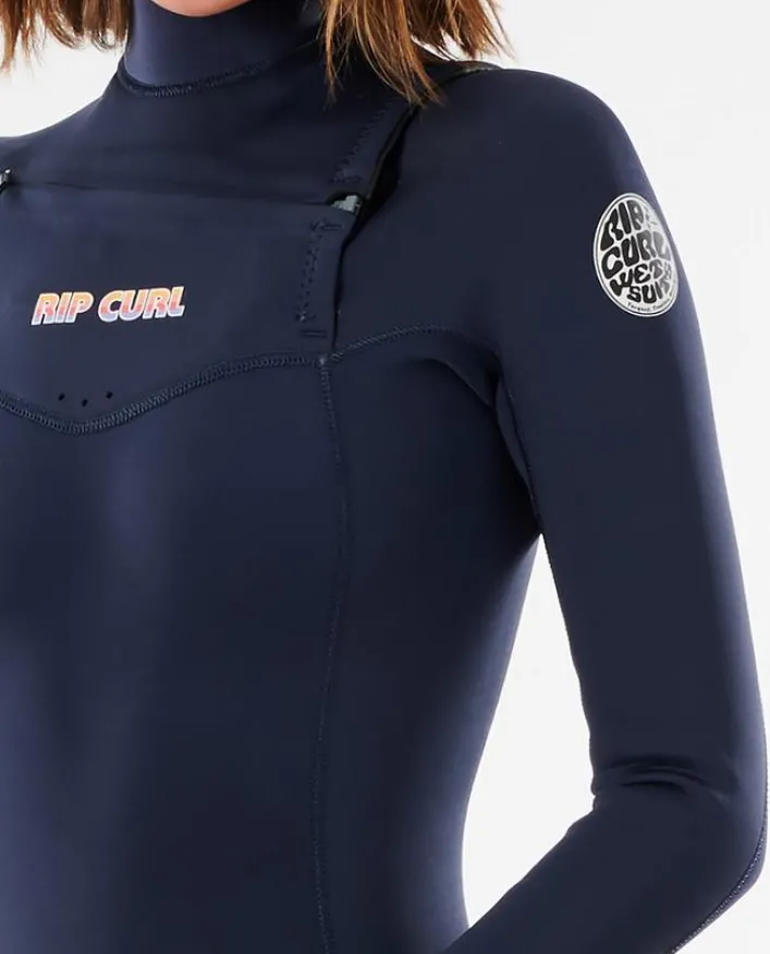 Rip Curl Dawn Patrol 3/2 Neoprenanzug mit Brustreißverschluss für Damen