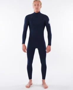 Rip Curl Dawn Patrol Perf 3/2 Neoprenanzug mit Brustreißverschluss