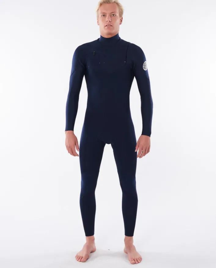 Rip Curl Dawn Patrol Perf 3/2 Neoprenanzug mit Brustreißverschluss