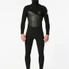 Rip Curl Flashbomb 6/4 Neoprenanzug mit Kapuze und Brustreißverschluss