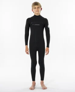 Rip Curl Junior Dawn Patrol 4/3 mm Neoprenanzug mit Brustreißverschluss