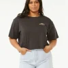 Rip Curl Rolling Curl Crop T-Shirt