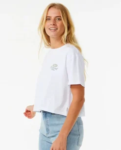 Rip Curl Rolling Curl Crop T-Shirt