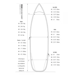 ROAM Boardbag Surfboard Daylight Shortboard 6.0