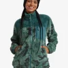 Roxy Alabama bedruckte Jacke mit durchgehendem Reißverschluss