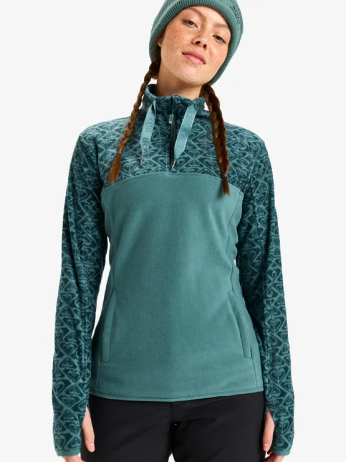 Roxy Sayna Jacke mit halbem Reißverschluss