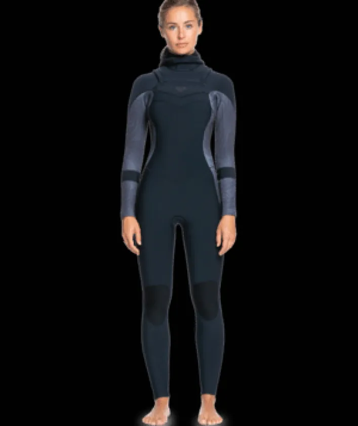 Roxy Syncro 5/4/3 Neoprenanzug mit Brustreißverschluss und Kapuze
