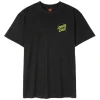Santa Cruz – T-Shirt „Opus“ mit Punktstreifen, Grün