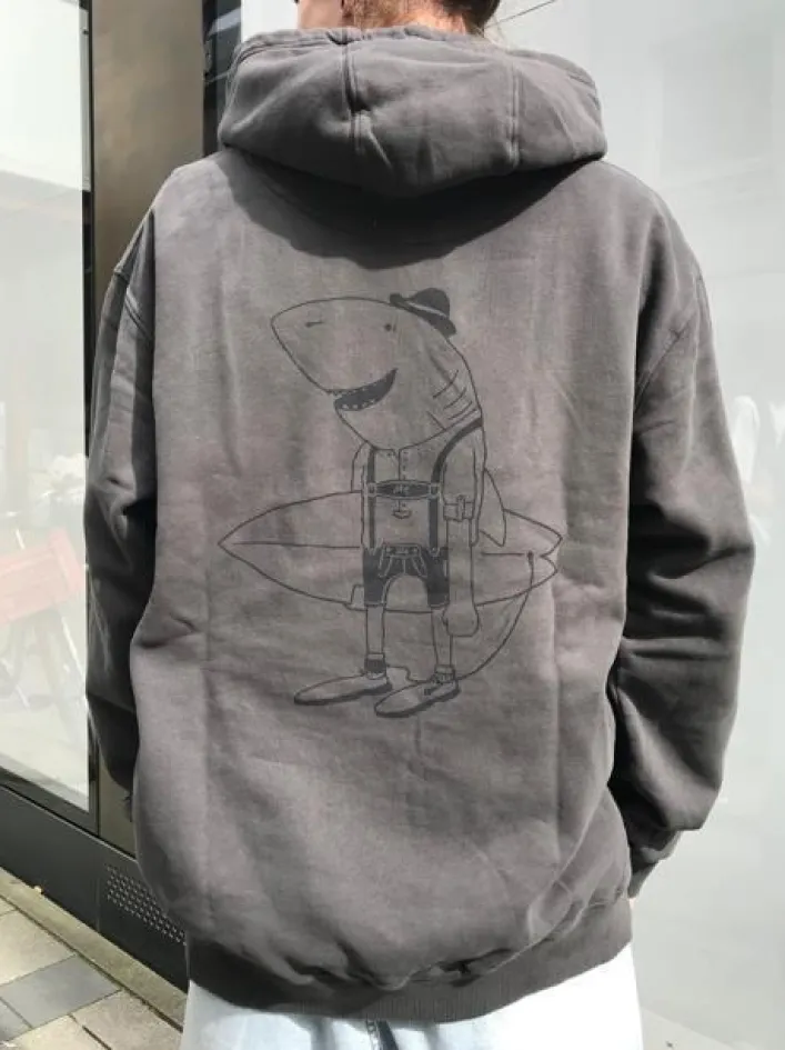 SantoLoco Surf Hai Kapuzenpullover