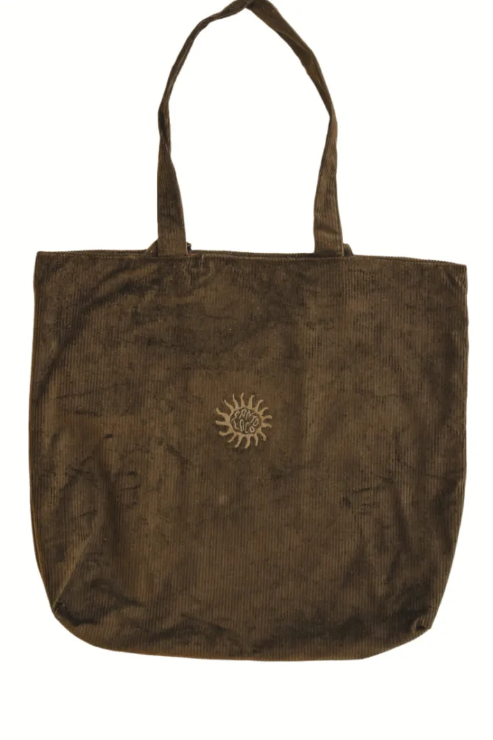 SantoLoco Tote Bag Corduroy Sun