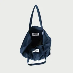 SantoLoco Tote Bag Corduroy Dark Navy