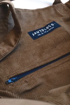SantoLoco Tote Bag Corduroy Sun