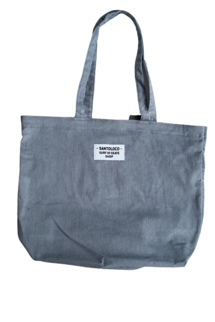 SantoLoco Tote Bag Fade Grey