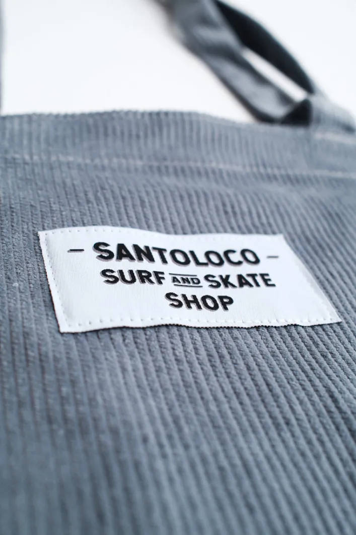 SantoLoco Tote Bag Fade Grey