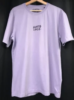 SantoLoco T-Shirt mit Stick-Logo