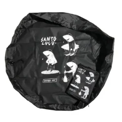 SantoLoco Wickelunterlage für Neoprenanzüge, Schwarz