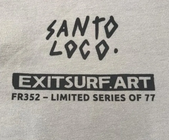 SantoLoco x Exit Kapuzenpullover