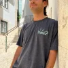 SantoLoco X Palu Flower Shark T-Shirt Grau