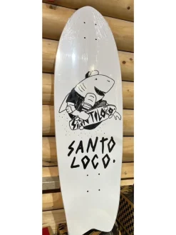 SantoLoco x Wahiawa Surfskate 31,5" Deck