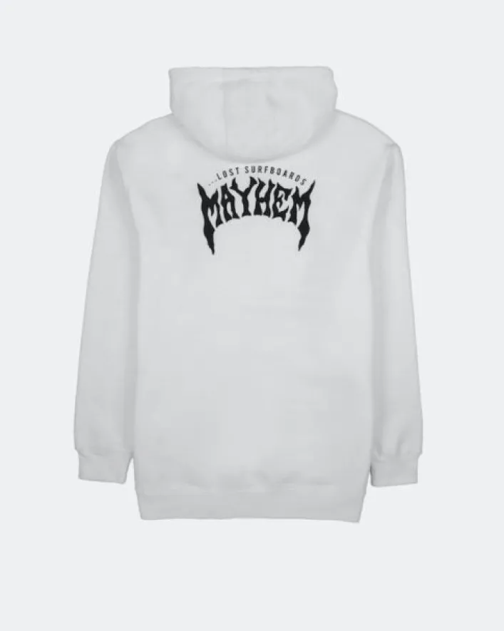 Schwerer Kapuzenpullover von Lost Mayhem Designs