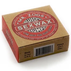 Sex Wax Quick Humps 5X Warm bis Mild Tropic Red 21 - 29°C