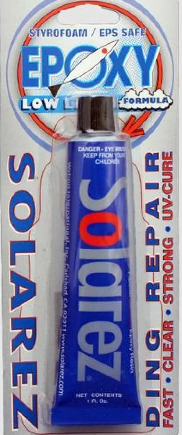 Solarez Epoxy 1oz Dellenreparatur bei schwachem Licht
