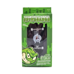 Spitboards 34mm rundes Emblem Fingerboard Ghost Charly
