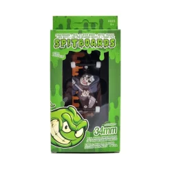 Spitboards 34mm rundes Emblem Fingerboard Sensenmann