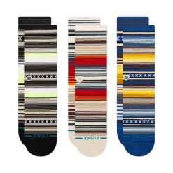 Stance Curren Crew-Socken im 3er-Pack