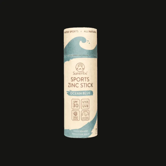 Suntribe Sports Zinc Stick SPF50 Blau