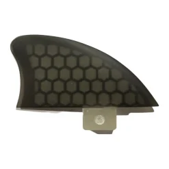Surf Honey Comb Center Finne Schwarz 1,75