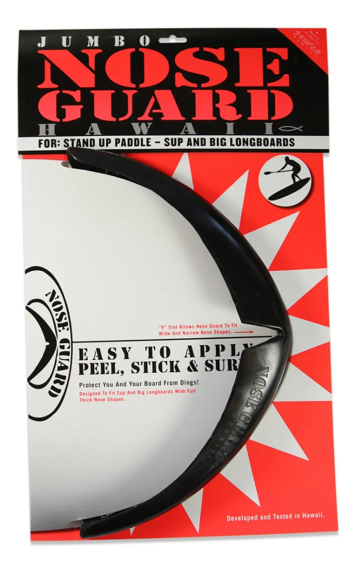 SurfCo Hawaii Jumbo Nose Guard for Stand Up Black