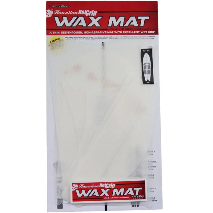 SurfCo Hawaii Wachsmatten-Set – 6'6" Shortboard – breit