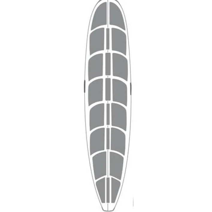 SurfCo Hawaii Wachsmatten-Set – 9'0" Longboard