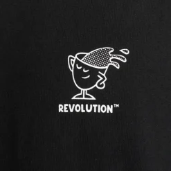 T-Shirt mit Revolution-Print