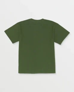 T-Shirt Volcom Dentall SST Dunkelpinie