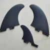 Twin Fin Set mit Center Finne für FCS 2 Black
